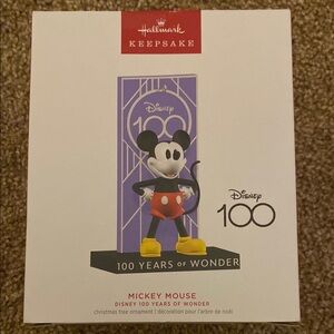 Hallmark Disney 100 Years of Wonder Mickey Mouse Ornament